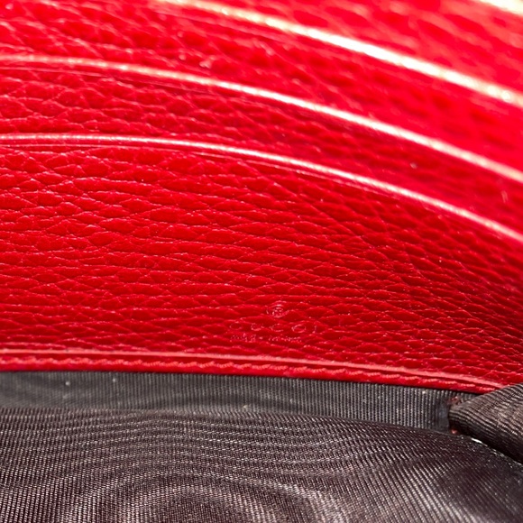 GUCCI GG Marmont leather continental wallet - Picture 9 of 16
